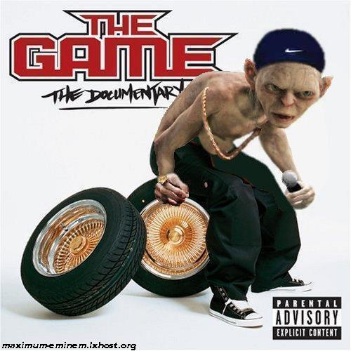 Album cover parody of The Documentary by The Game